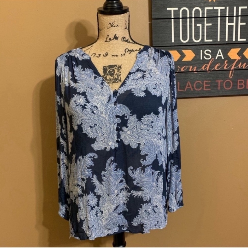 Lucky Brand Paisley Top